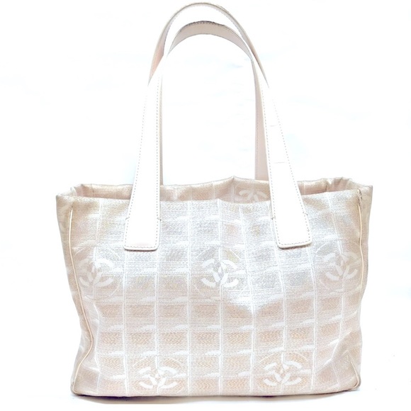CHANEL Tote New Travel Line Shimmering Pink - Picture 1 of 11